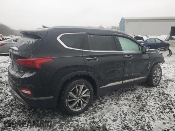 2019 Hyundai Santa Fe Limited with VIN 5NMS5CAD6KH000603, listed as a Copart auction lot 44112055 with 71,460 mi miles and Salvage Title. Bid and sale history available at carsss.com. Image 3.