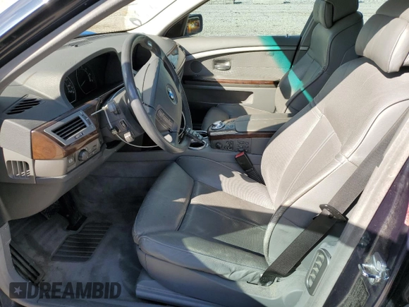 2003 BMW 7 Series 745Li with VIN WBAGN63433DR16621, listed as a Copart auction lot 53886355 with 122,775 mi miles and Non repairable. Bid and sale history available at DreamBid. Image 7.