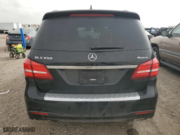 2019 Mercedes-Benz GLS with VIN 4JGDF7DE2KB199392, listed as a Copart auction lot 49674175 with 81,808 mi miles and Clean Title. Bid and sale history available at carsss.com. Image 6.
