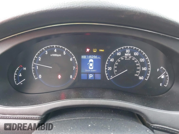 2009 Hyundai Genesis with VIN KMHGC46E29U036130, listed as a IAAI auction lot 41136708 with 145,256 mi miles and . Bid and sale history available at DreamBid. Image 7.