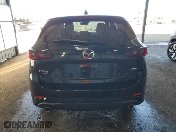 2025 Mazda CX-5 2.5 S Select Package with VIN JM3KFBBL8S0560918, listed as a Copart auction lot 47169635 with 4,988 mi miles and Clean Title. Bid and sale history available at carsss.com. Image 6.