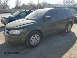 2017 Dodge Journey SE with VIN 3C4PDCAB6HT637705, listed as a Copart auction lot 48400265 with 145,398 mi miles and Salvage Title. Bid and sale history available at carsss.com. Image 1.