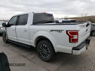 2019 Ford F-150 XL with VIN 1FTEW1E4XKKE81484, listed as a Copart auction lot 49852825 with 82,035 mi miles and Salvage Title. Bid and sale history available at carsss.com. Image 2.