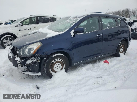 2009 Pontiac Vibe w/1SB with VIN 5Y2SP670X9Z412321, listed as a Copart auction lot 84503914 with Not Provided miles and Clean Title. Bid and sale history available at carsss.com. Image 1.