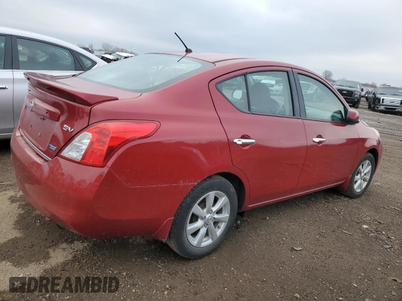 2014 Nissan Versa SV with VIN 3N1CN7AP4EL838953, listed as a Copart auction lot 52693005 with 81,432 mi miles and Clean Title. Bid and sale history available at carsss.com. Image 3.