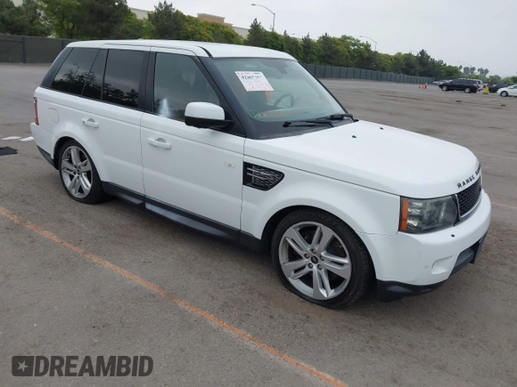 2013 Land Rover Range Rover Sport HSE Lux with VIN SALSK2D40DA806277, listed as a IAAI auction lot 42467451 with 168,622 mi miles and . Bid and sale history available at DreamBid. Image 1.
