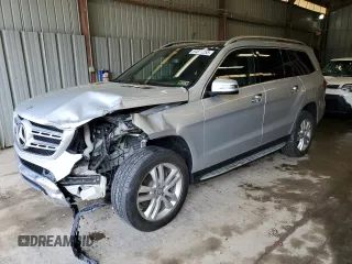 2017 Mercedes-Benz GLS with VIN 4JGDF6EE1HA881381, listed as a Copart auction lot 54874255 with 66,113 mi miles and Salvage Title. Bid and sale history available at carsss.com. Image 1.