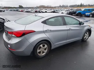2015 Hyundai Elantra Limited with VIN 5NPDH4AE4FH604206, listed as a IAAI auction lot 41190171 with 101,389 mi miles. Bid and sale history available at carsss.com. Image 4.