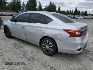 2017 Nissan Sentra S with VIN 3N1AB7AP2HY355789, listed as a Copart auction lot 64208415 with 184,037 mi miles and Salvage title. Bid and sale history available at DreamBid. Image 2.