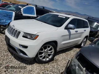 2015 Jeep Grand Cherokee Summit with VIN 1C4RJFJM5FC738473, listed as a Copart auction lot 61049565 with 176,053 mi miles and Clean title. Bid and sale history available at DreamBid. Image 1.