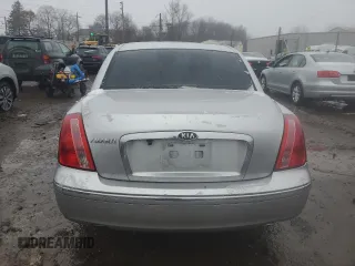 2008 Kia Amanti with VIN KNALD125585163206, listed as a Copart auction lot 44403645 with 136,267 mi miles and Salvage Title. Bid and sale history available at carsss.com. Image 6.