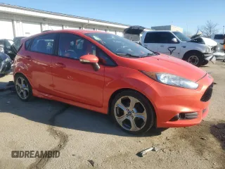 2016 Ford Fiesta ST with VIN 3FADP4GX9GM164741, listed as a Copart auction lot 46242045 with 150,808 mi miles and Salvage Title. Bid and sale history available at DreamBid. Image 4.