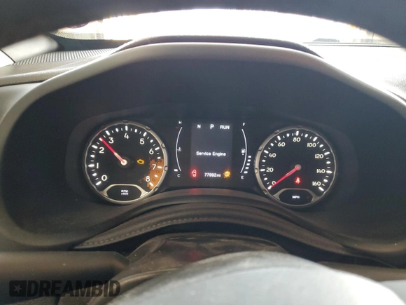 2018 Jeep Renegade Latitude with VIN ZACCJABB8JPJ67018, listed as a Copart auction lot 50509485 with 77,992 mi miles and Clean Title. Bid and sale history available at carsss.com. Image 9.