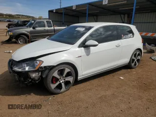 2015 Volkswagen Golf GTI S with VIN 3VWYT7AU2FM045576, listed as a Copart auction lot 53338075 with 94,486 mi miles and Salvage Title. Bid and sale history available at carsss.com. Image 1.
