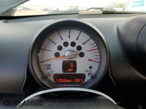 2014 MINI Countryman S с VIN WMWZC5C54EWP35200, выставлен на аукционе Copart как лот 56168815 с пробегом 115 343 миль миль и Чистый • Clean title. История ставок и продаж доступна на DreamBid. Изображение 9.