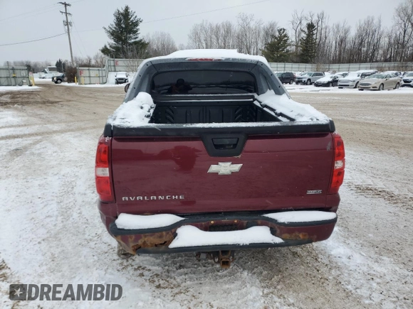 2008 Chevrolet Avalanche LT w/3LT with VIN 3GNFK12328G120981, listed as a Copart auction lot 84547674 with 213,017 mi miles and Clean Title. Bid and sale history available at carsss.com. Image 6.