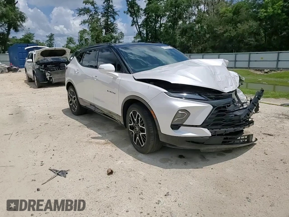 2023 Chevrolet Blazer RS with VIN 3GNKBERS1PS124857, listed as a Copart auction lot 61958325 with 37,226 mi miles and Non repairable. Bid and sale history available at DreamBid. Image 15.