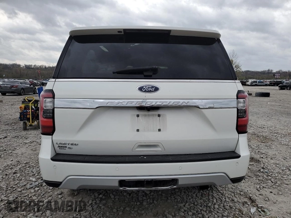 2020 Ford Expedition Limited with VIN 1FMJU2AT1LEA43309, listed as a Copart auction lot 51174195 with 57,550 mi miles and Salvage title. Bid and sale history available at DreamBid. Image 6.