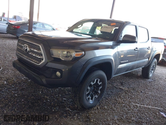 2017 Toyota Tacoma SR5 with VIN 3TMCZ5AN6HM045057, listed as a IAAI auction lot 41883533 with 213,760 mi miles and . Bid and sale history available at carsss.com. Image 18.
