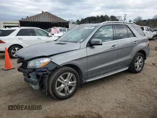 2015 Mercedes-Benz M 350 with VIN 4JGDA5JB6FA460273, listed as a Copart auction lot 47134095 with 96,554 mi miles and Salvage Title. Bid and sale history available at DreamBid. Image 1.
