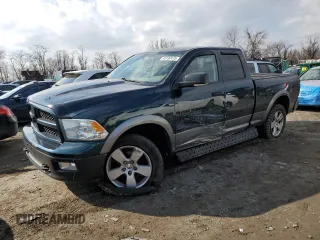 2011 Ram 1500 ST with VIN 1D7RV1GT8BS672190, listed as a Copart auction lot 43192415 with 142,650 mi miles and Salvage Title. Bid and sale history available at carsss.com. Image 1.