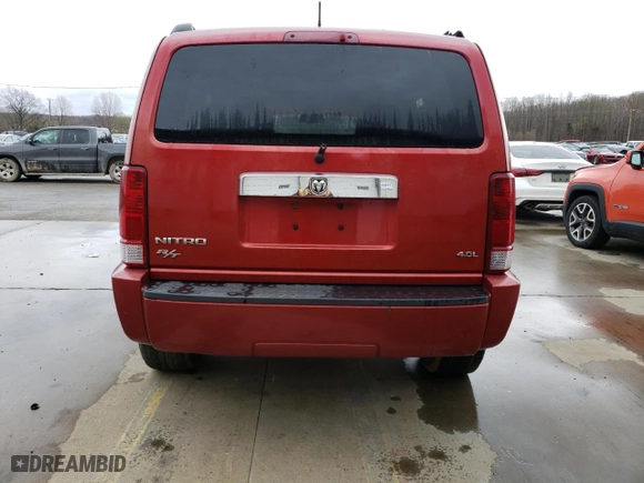 2007 Dodge Nitro R/T with VIN 1D8GT58697W704119, listed as a Copart auction lot 49498075 with 258,399 mi miles and Salvage Title. Bid and sale history available at carsss.com. Image 6.
