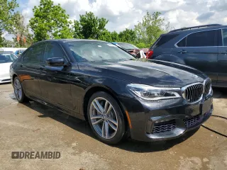 2018 BMW 7 Series ALPINA B7 xDrive with VIN WBA7F2C50JG424784, listed as a Copart auction lot 54923994 with 66,370 mi miles and Salvage Title. Bid and sale history available at carsss.com. Image 4.