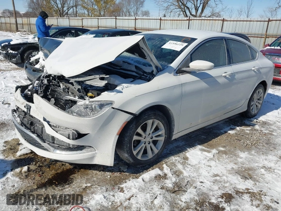 2016 Chrysler 200 Limited with VIN 1C3CCCAB0GN123658, listed as a IAAI auction lot 41596229 with 65,528 mi miles. Bid and sale history available at carsss.com. Image 18.