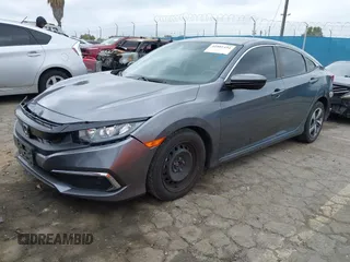 2020 Honda Civic LX with VIN 2HGFC2F64LH576765, listed as a IAAI auction lot 41881444 with 32,129 mi miles and . Bid and sale history available at DreamBid. Image 17.
