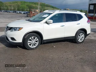 2015 Nissan Rogue SL with VIN 5N1AT2MV5FC897008, listed as a IAAI auction lot 42144349 with 101,155 mi miles and . Bid and sale history available at DreamBid. Image 2.