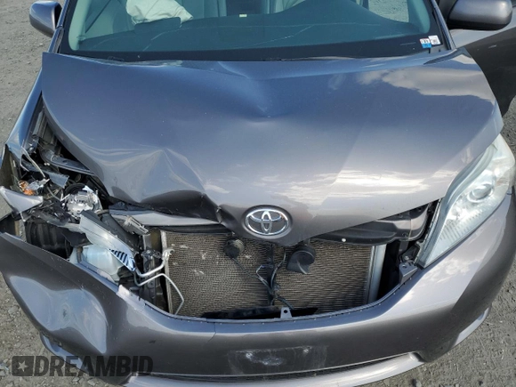 2011 Toyota Sienna XLE with VIN 5TDDK3DC2BS028058, listed as a Copart auction lot 54374215 with 216,905 mi miles and Salvage Title. Bid and sale history available at DreamBid. Image 12.