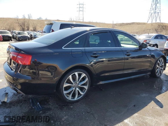 2013 Audi A6 Prestige z VIN WAUHGAFC8DN155178, wystawiony jako Copart lot #47893505 z przebiegiem 87 926 mil mil oraz Szkody całkowita. Historia ofert i sprzedaży dostępna na DreamBid. Obrazek 3.