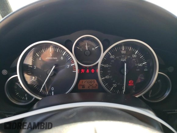 2006 Mazda MX-5 Miata Touring with VIN JM1NC25F760103494, listed as a Copart auction lot 50738485 with 117,089 mi miles and Salvage title. Bid and sale history available at DreamBid. Image 9.