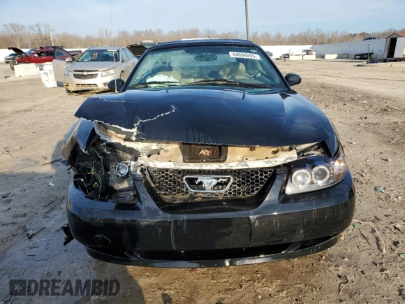 2004 Ford Mustang Deluxe with VIN 1FAFP44644F239751, listed as a Copart auction lot 44694095 with 164,465 mi miles and Non Repairable. Bid and sale history available at carsss.com. Image 5.
