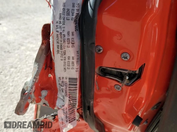 2016 Dodge Dart SXT Sport with VIN 1C3CDFFA1GD822527, listed as a Copart auction lot 44443235 with Not Provided miles and Salvage Title. Bid and sale history available at DreamBid. Image 12.