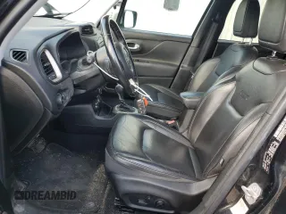 2017 Jeep Renegade Limited with VIN ZACCJBDB9HPF72675, listed as a Copart auction lot 60652875 with 80,552 mi miles and Salvage title. Bid and sale history available at DreamBid. Image 7.