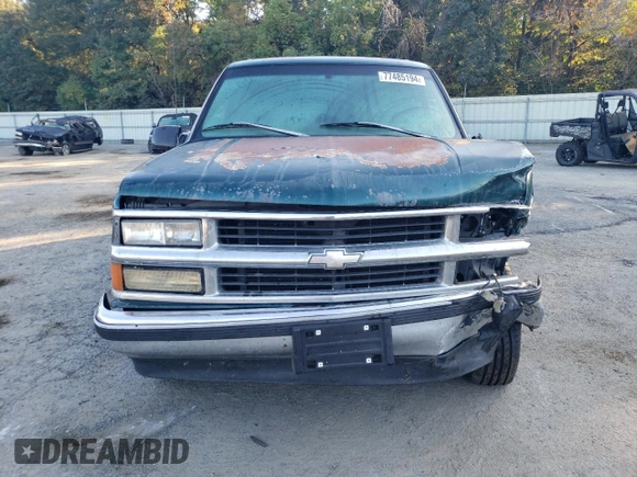 1997 Chevrolet Suburban with VIN 3GNEC16R6VG167319, listed as a Copart auction lot 77485194 with 188,479 mi miles and Salvage Title. Bid and sale history available at carsss.com. Image 5.