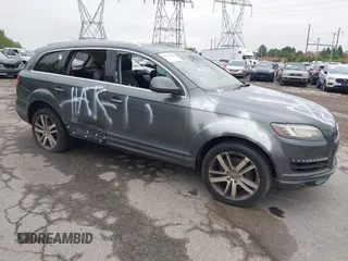 2014 Audi Q7 Premium Plus with VIN WA1LGAFE8ED014210, listed as a IAAI auction lot 42176663 with 101,557 mi miles and . Bid and sale history available at DreamBid. Image 1.