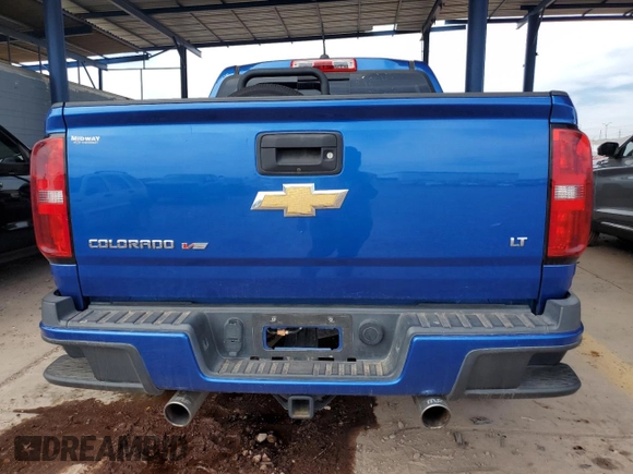 2019 Chevrolet Colorado 2WD LT with VIN 1GCGSCENXK1122733, listed as a Copart auction lot 50536375 with 101,821 mi miles and Salvage Title. Bid and sale history available at DreamBid. Image 6.