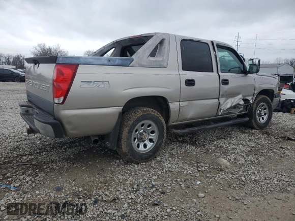 2005 Chevrolet Avalanche Z71 z VIN 3GNEK12Z55G207432, wystawiony jako Copart lot #50754205 z przebiegiem 246 649 mil mil oraz Szkoda całkowita • Salvage title. Historia ofert i sprzedaży dostępna na DreamBid. Obrazek 3.