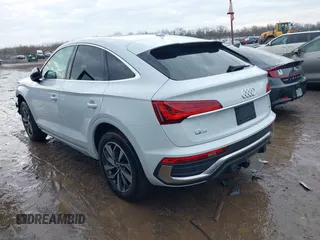 2023 Audi Q5 Sportback S line Premium Plus with VIN WA15AAFY7P2119257, listed as a IAAI auction lot 41413204 with 12,671 mi miles and . Bid and sale history available at DreamBid. Image 3.