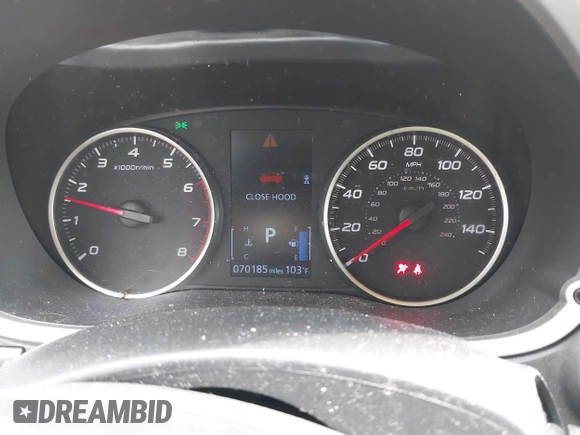 2020 Mitsubishi Eclipse Cross ES with VIN JA4AS3AA0LZ013056, listed as a IAAI auction lot 34917042 with 70,185 mi miles and . Bid and sale history available at DreamBid. Image 7.
