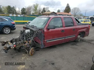 2005 Chevrolet Avalanche Z66 с VIN 3GNEC12Z05G275182, выставлен на аукционе Copart как лот 55273965 с пробегом Не указан миль и На запчасти • Non repairable. История ставок и продаж доступна на DreamBid. Изображение 1.