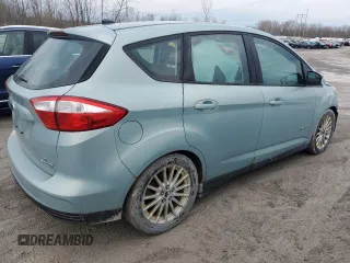 2014 Ford C-Max SE with VIN 1FADP5AU6EL506133, listed as a Copart auction lot 53621595 with 129,874 mi miles and Salvage Title. Bid and sale history available at carsss.com. Image 3.