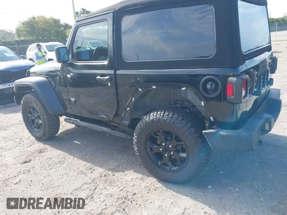 2021 Jeep Wrangler Sport z VIN 1C4GJXAN7MW796019, wystawiony jako IAAI lot #42172407 z przebiegiem 34 128 mil mil oraz . Historia ofert i sprzedaży dostępna na DreamBid. Obrazek 17.