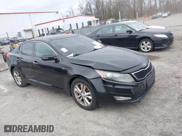 2012 Kia Optima EX with VIN 5XXGN4A68CG016640, listed as a IAAI auction lot 41714097 with Not Provided miles and . Bid and sale history available at carsss.com. Image 1.