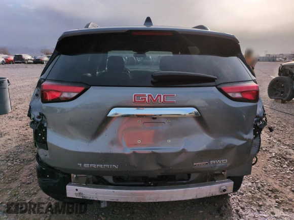 2019 GMC Terrain SLE Diesel with VIN 3GKALUEU9KL227728, listed as a Copart auction lot 46830955 with 84,057 mi miles and Salvage Title. Bid and sale history available at carsss.com. Image 6.