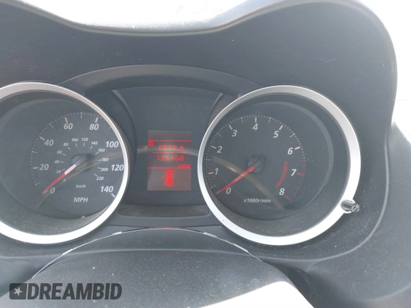 2010 Mitsubishi Lancer DE with VIN JA32U1FU4AU015574, listed as a IAAI auction lot 41770332 with 125,458 mi miles. Bid and sale history available at carsss.com. Image 7.