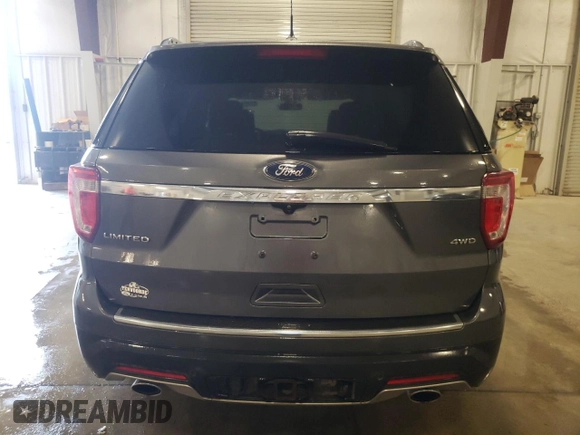 2018 Ford Explorer Limited with VIN 1FM5K8F85JGA12726, listed as a Copart auction lot 59895925 with 199,422 mi miles and Salvage title. Bid and sale history available at DreamBid. Image 6.