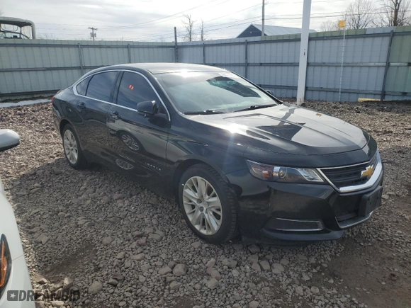 2016 Chevrolet Impala LS with VIN 2G11Z5SAXG9188421, listed as a Copart auction lot 49373155 with 117,765 mi miles and Salvage Title. Bid and sale history available at carsss.com. Image 4.